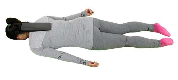 spine aligner position backview